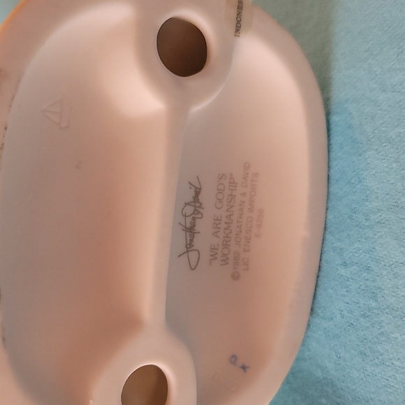 Vintage Precious Moments "We Are God's Workmanship" E-9258 - Picture 4 of 4